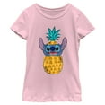 thumbnail image 1 of Girls Lilo & Stitch Tropical Pineapple Stitch T Shirt, 1 of 4