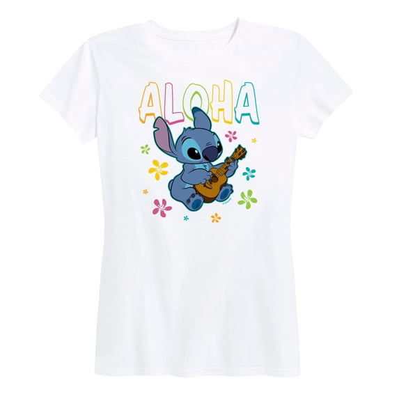 Lilo & Stitch - Aloha Stitch - Women's Short Sleeve Graphic T-Shirt