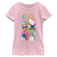 thumbnail image 1 of Girl's Lilo & Stitch Gift For Santa Graphic Tee Light Pink Large, 1 of 4