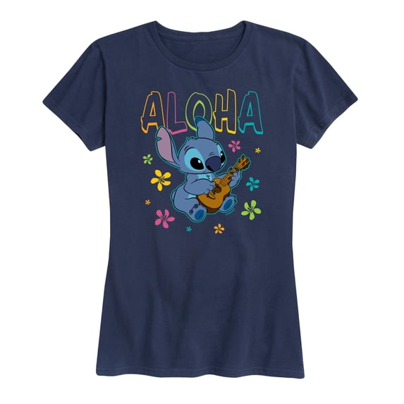 Lilo & Stitch - Aloha Stitch - Women's Short Sleeve Graphic T-Shirt