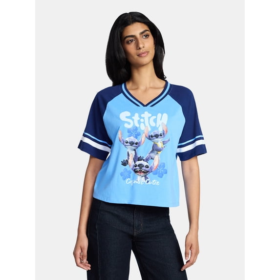 Disney's Lilo & Stitch Women's Cosmic Cutie Graphic Tee, Sizes XXS-XXL
