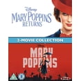 thumbnail image 1 of Disney's Mary Poppins/Mary Poppins Returns (Blu Ray) (Double Pack) [1964, 2018], 1 of 9