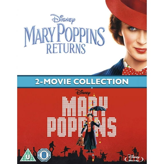 Disney's Mary Poppins/Mary Poppins Returns (Blu Ray) (Double Pack) [1964, 2018]