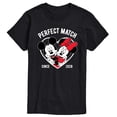 thumbnail image 1 of Disney - Perfect Match - Men's Short Sleeve Graphic T-Shirt, 1 of 4