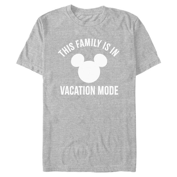 Mens Mickey & Friends This Family is in Vacation Mode T Shirt