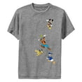 thumbnail image 1 of Boy's Mickey & Friends Tiled Crew Performance Graphic T-Shirt, 1 of 4