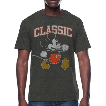 Disney's Mickey Mouse Men's & Big Men's Graphic Tee Shirt, Sizes S-3XL