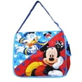 thumbnail image 1 of Disney's Mickey Mouse and Donald Duck Vinyl/Fabric Messenger Bag, 1 of 1