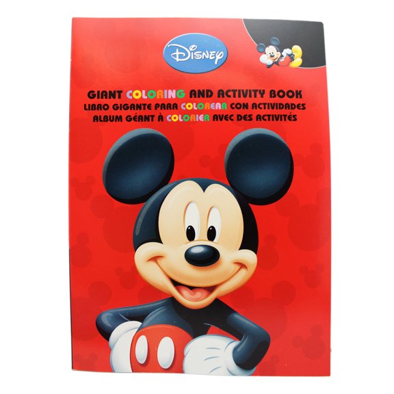 Disney's Mickey Mouse and Friends Coloring and Activity Book (Red Cover)