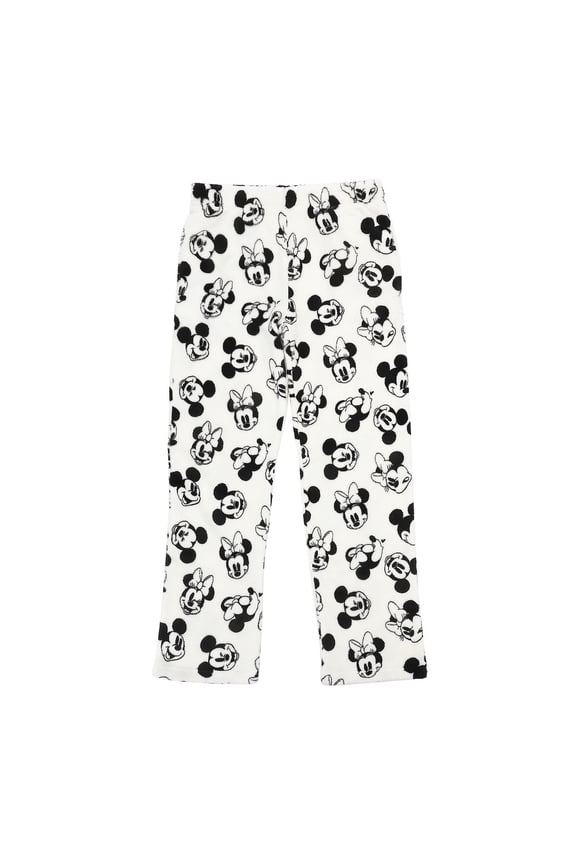 Disney’s Mickey and Minnie Classic All-Over Print Women’s Sleep Pajama Pants -Large