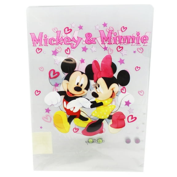 Disney's Mickey and Minnie Mouse Holding Hands Single Document Folder