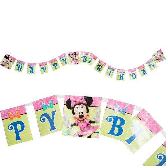 Disney's Minnie Mouse Birthday Banner
