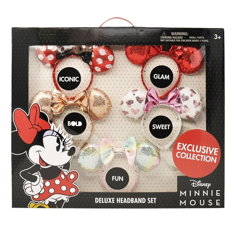 Disney's Minnie Mouse Exclusive Collection Deluxe Headband Set