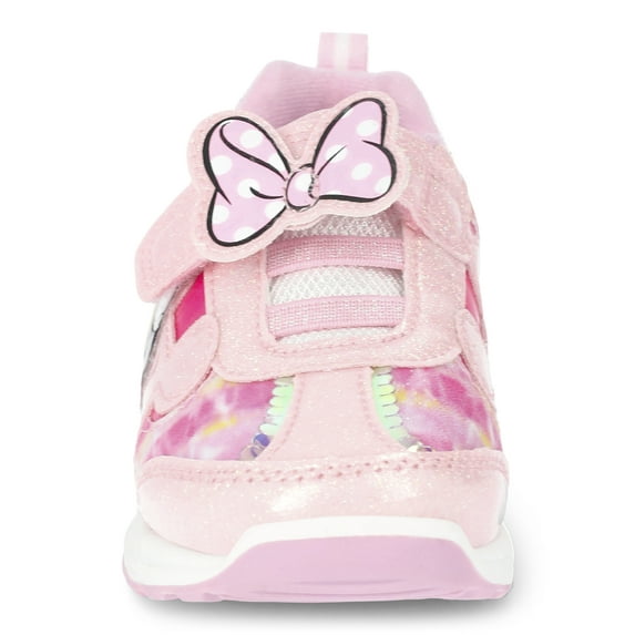 Disney Minnie Mouse Toddler Girls Light Up Athletic Sneaker