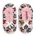 thumbnail image 1 of Disney's Minnie Mouse Toddler Girl Fuzzy Babba Slipper Socks sizes 2T-4T., 1 of 2