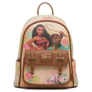 Disneys Moana 11" Vegan Leather Fashion Mini Backpack