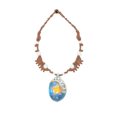 Disney Moana 2 Light-up Shell Sea Star Play Necklace Accessory for Kids Ages 3+