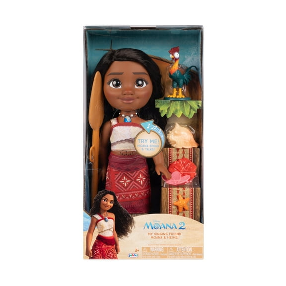 Disney's Moana 2 My Singing Friend 14 inch Tall Moana Doll Sings New Song 'We're Back'