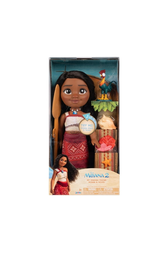Disney's Moana 2 My Singing Friend 14 inch Tall Moana Doll Sings New Song 'We're Back'