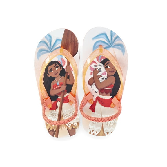 Disney's Moana Toddler Girls Backstrap Flip Flop Sandals