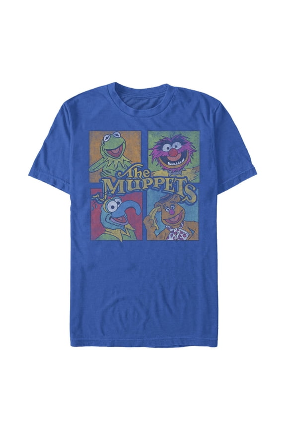 Men's The Muppets Character Panels Graphic T-Shirt