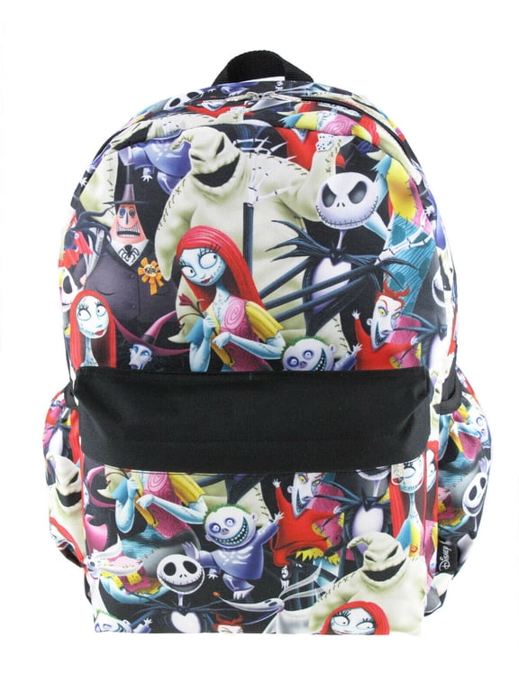 Disney's Nightmare Before Christmas 16 inch All Over Print Deluxe Backpack