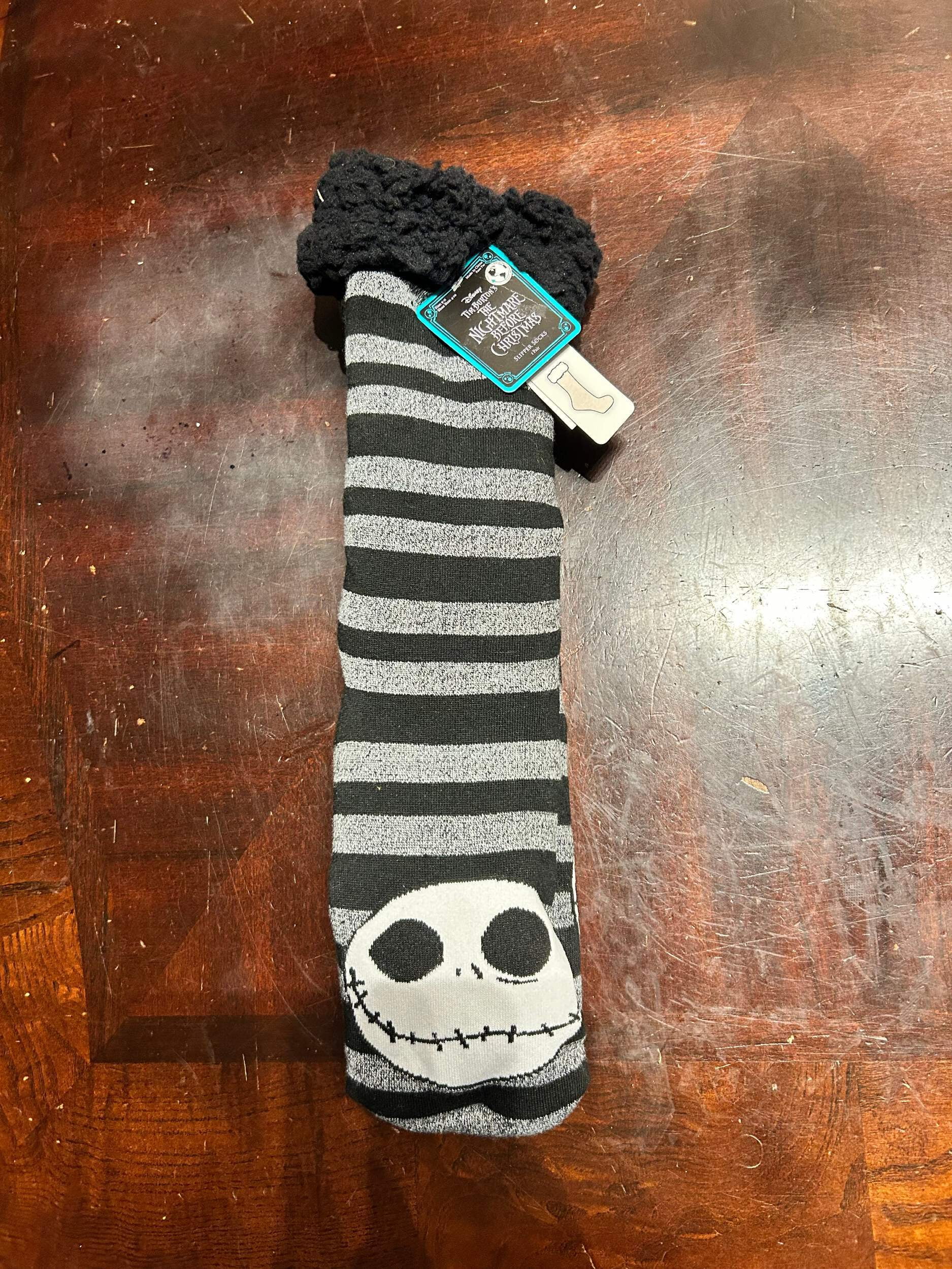 Nightmare before christmas fuzzy socks new arrivals
