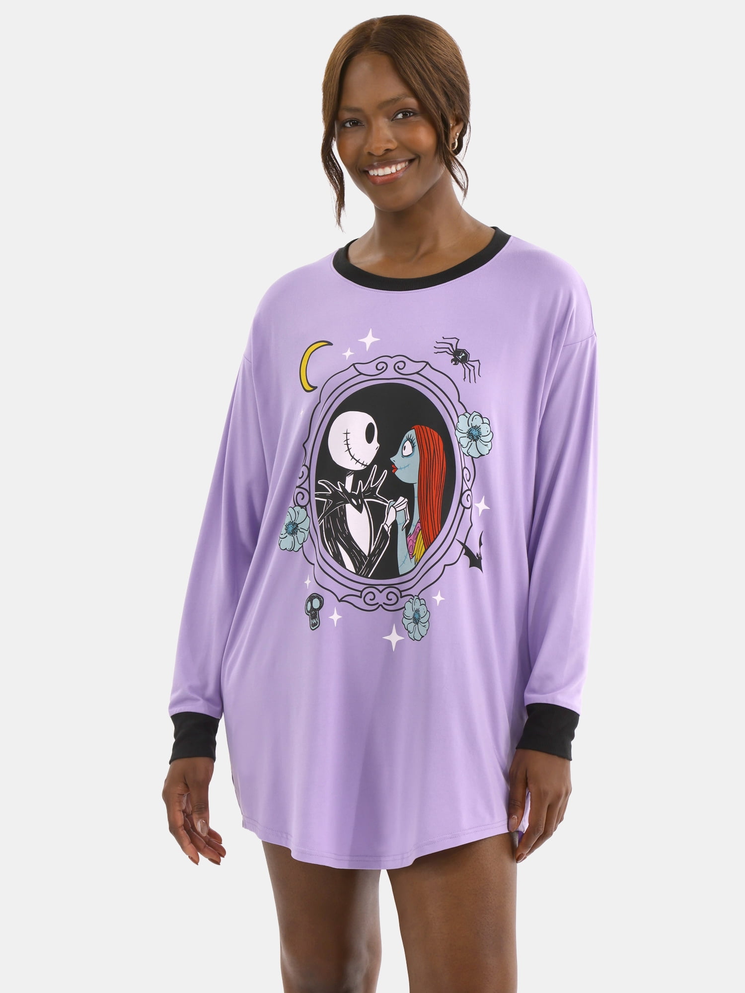 Disney's Nightmare Before Christmas Women's Sleepshirt, Sizes XS-3X
