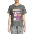 thumbnail image 1 of Disney's Nightmare Before Christmas Women's and Women's Plus Sleep Shirt, 1 of 5