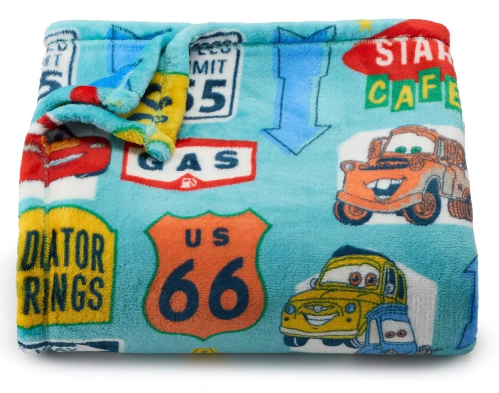 Disney's Oversized Supersoft Printed Plush Throw by The Big One, Cars ...