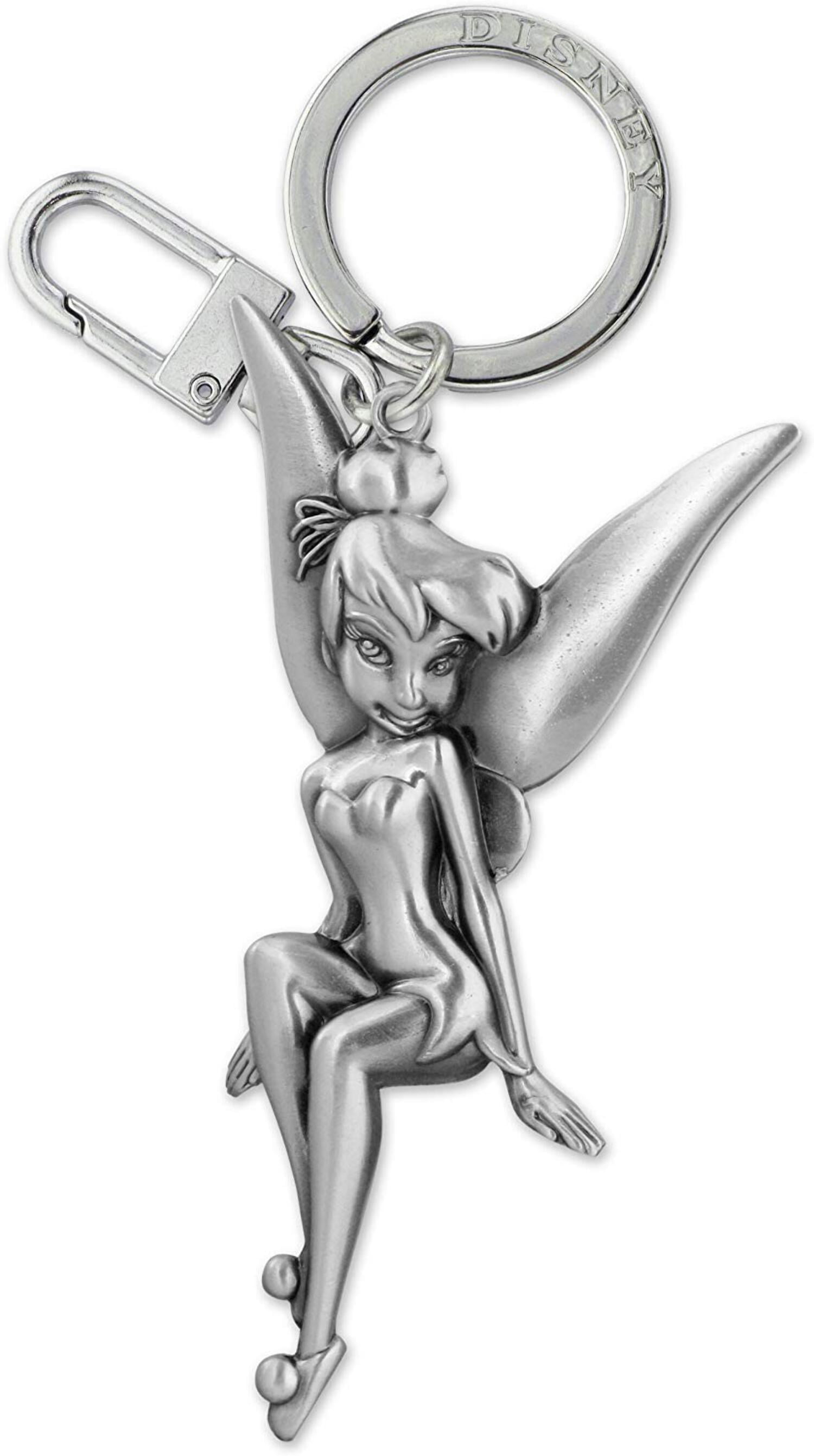 Disney s Peter Pan Pewter Key Chain Tinker Bell Walmart