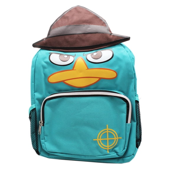 Disney's Phineas and Ferb Agent P. Undercover Platypus Toddler Backpack (12in)
