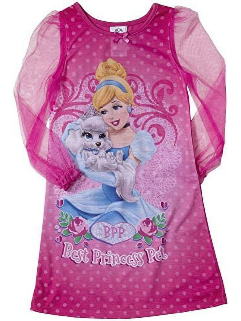 Disney's Princess Cinderella Fancy Toddler Girls Nightgown Sizes