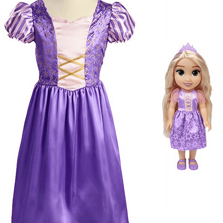 Disney's Princess Rapunzel 14 inch Toddler Doll with Dress up Outfit Female Child 3 to 6 Years