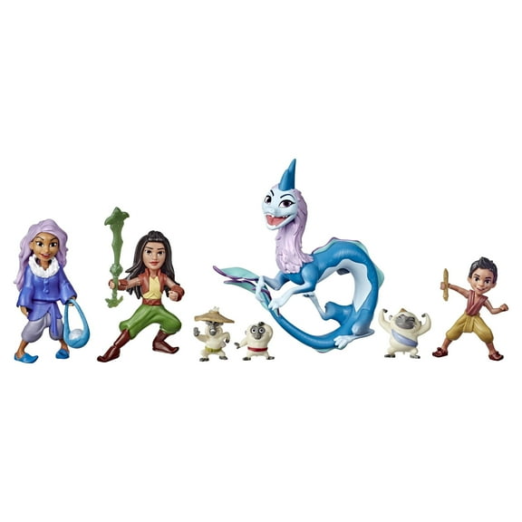 Disney's Raya and the Last Dragon Kumandra Exclusive Story Set, Includes Accessories