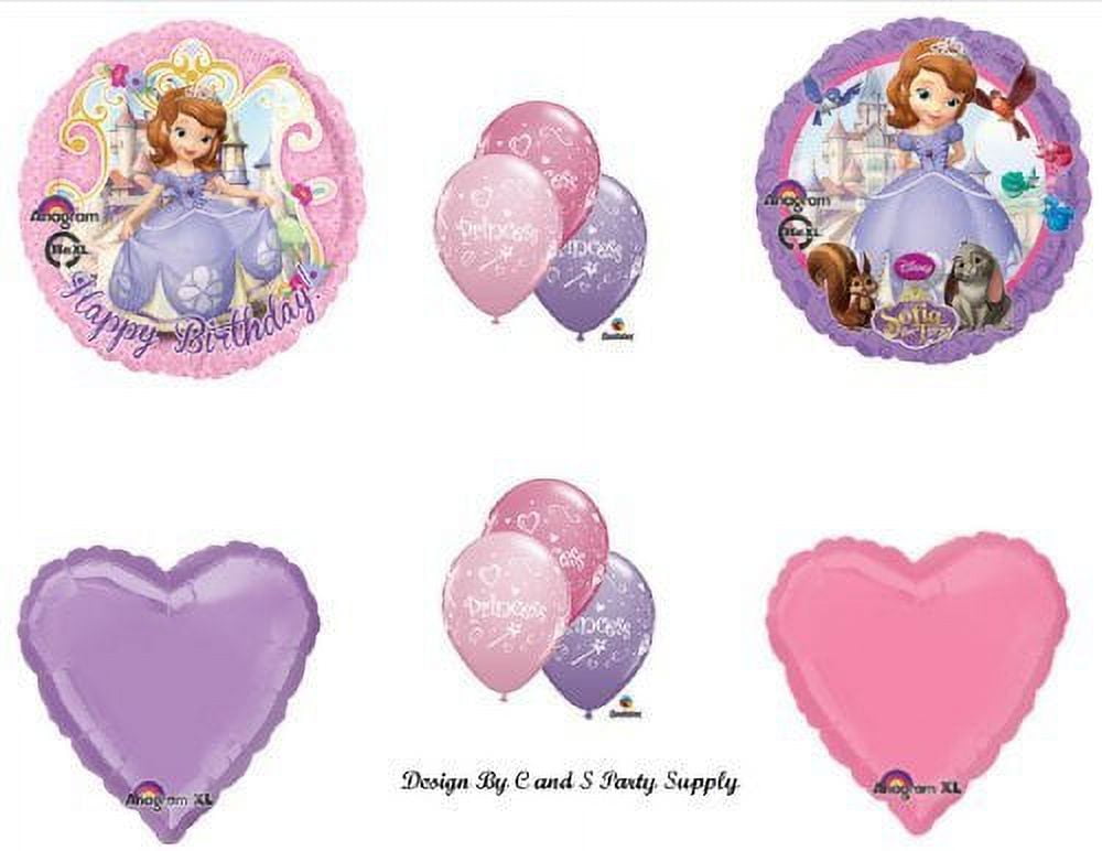 Disney's Sofia the First Princess Happy Birthday Party Balloon