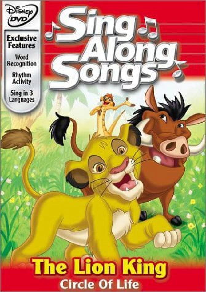Pre-Owned Disney's Sing-Along Songs: Sing Along The Lion King Circle of Life (Other) - image 1 of 2