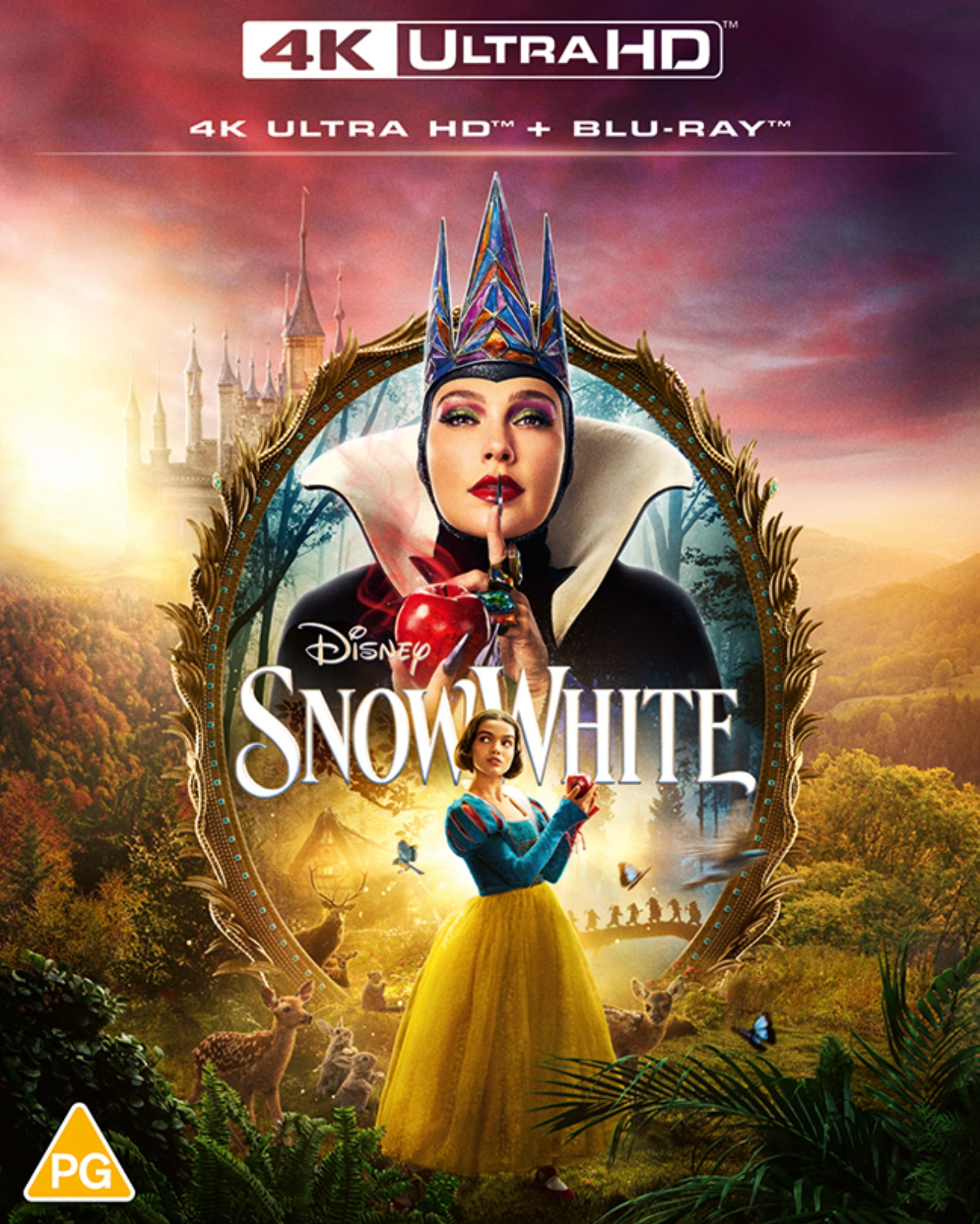 Disney's Snow White (4K Ultra HD) Andrew Burnap Gal Gadot Ansu Kabia Rachel Zegler