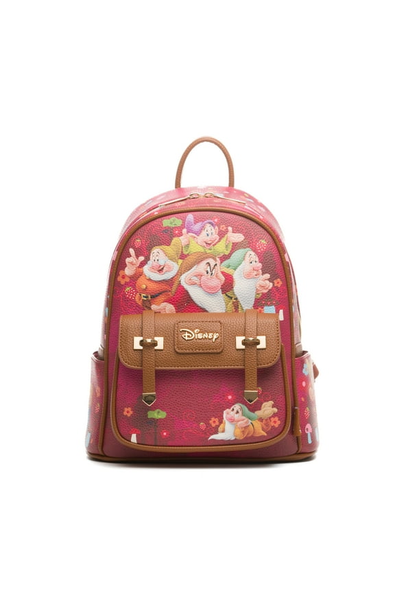 Disney's Snow White -- The Seven Dwarfs WondaPop 11" Vegan Leather Fashion Mini Backpack