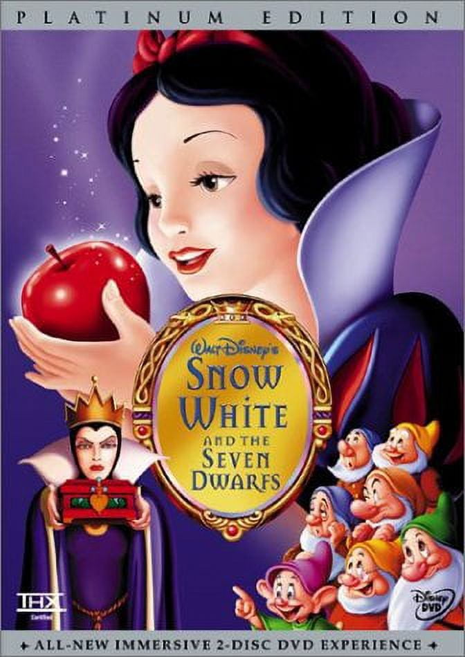 Disney's Snow White & Seven Dwarfs Movie DVD - Walmart.com