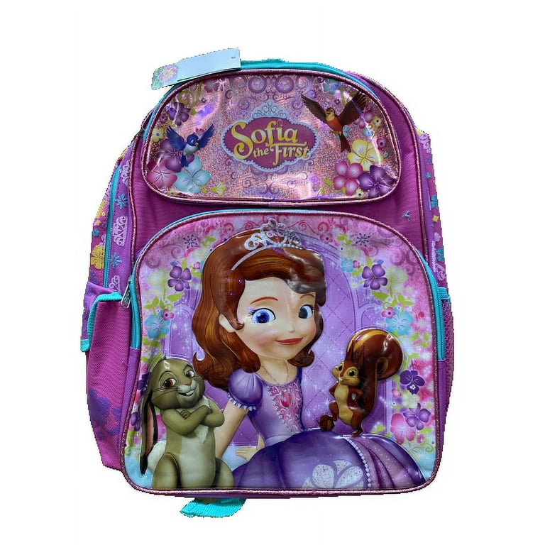 Disney s Sofia The First Deluxe 16 Large Size Backpack