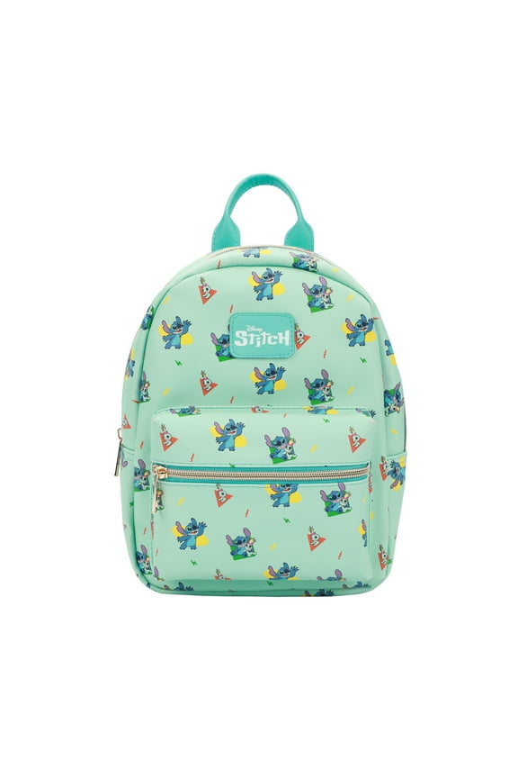 Disney's Stitch And Scrump All-Over Print 10.5" Mini Backpack