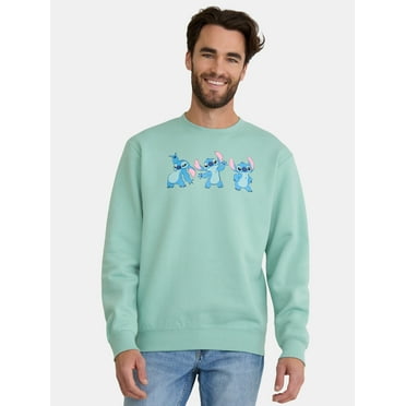 Disney's Stitch Men's Graphic Sweatshirt, Sizes S-2XL