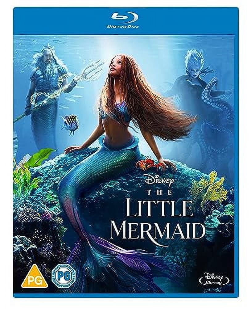 Disney's The Little Mermaid Blu-ray (Live Action 2023)