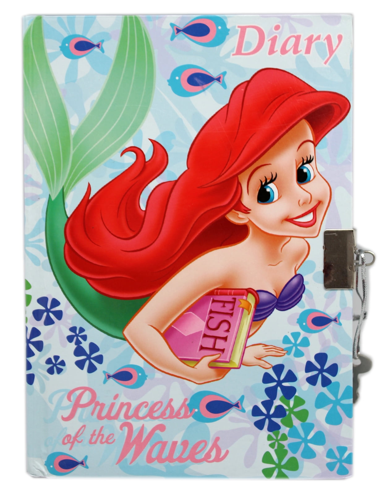 Disney's The Little Mermaid Diary Book - Ariel Princess of the Waves Diary With Lock
