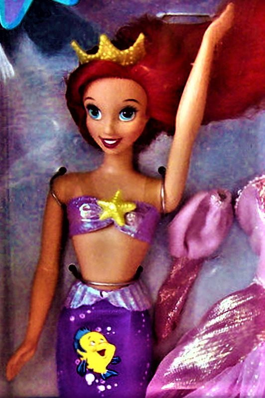 Disney's The Little Mermaid Princess Mermaid Ariel Doll 1997 Mattel #17593  