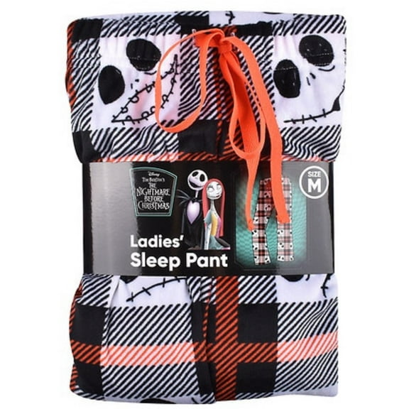 Disney's The Nightmare Before Chistmas Jack Skellington Fleece Sleep Pants Womens
