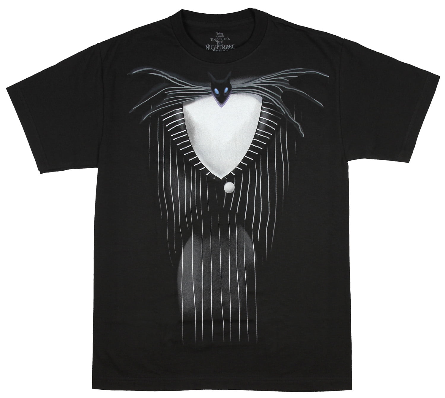 T-shirt Jack Skellington L'Étrange Noël De Monsieur Jack - Taille M - 100% Coton
