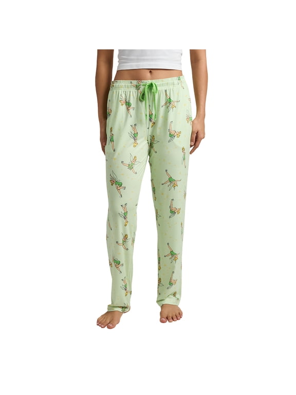 Disney's Tinker Bell All-Over Print Women's Sleep Pajama Pants -XL