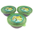 thumbnail image 1 of Disney's Tinker Bell Transparent Green and Purple Reusable Storage Bowl (3pc), 1 of 1